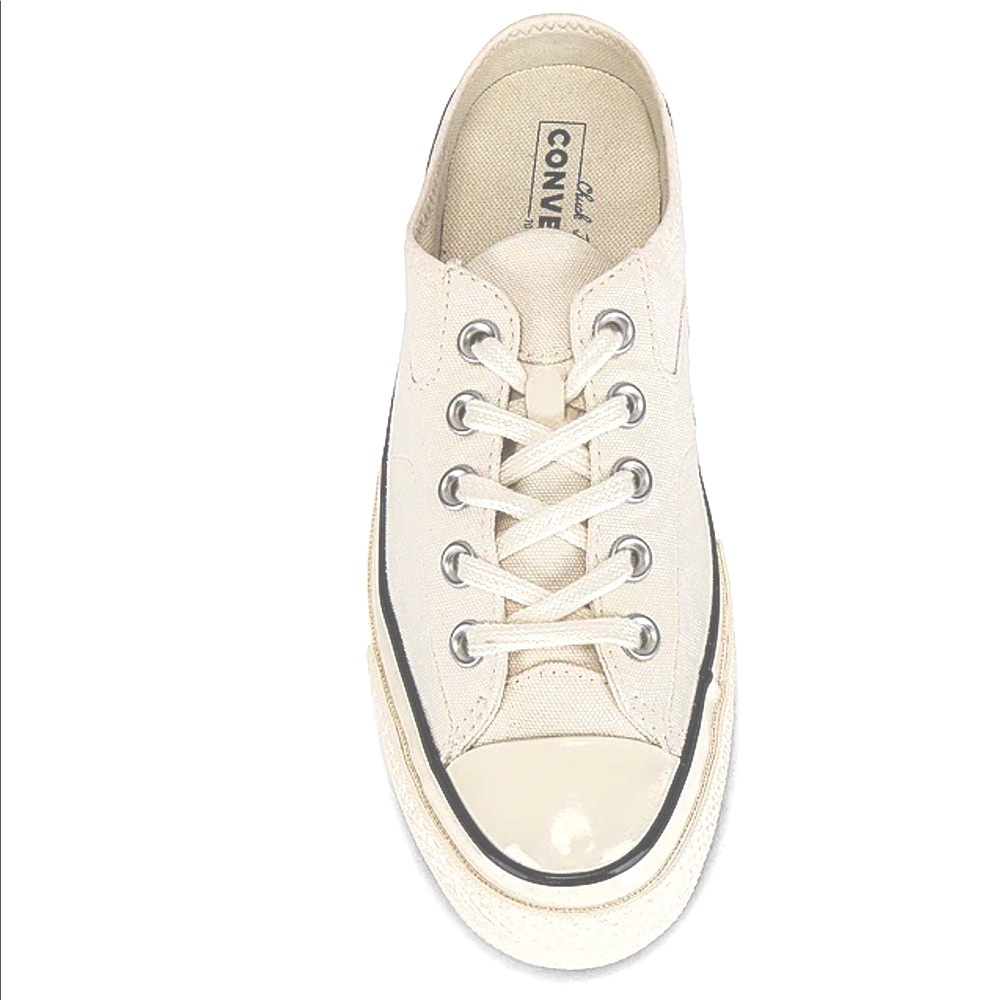 NWOT Converse Slip On “CHUCK 70 MULE RECYCLED CANVAS SNEAKER IN EGRET”